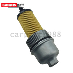 Oil Filter w/ Housing Cap Aluminum For Chrysler Dodge Jeep 917-19068191350AA 6B93BC-57 [2]