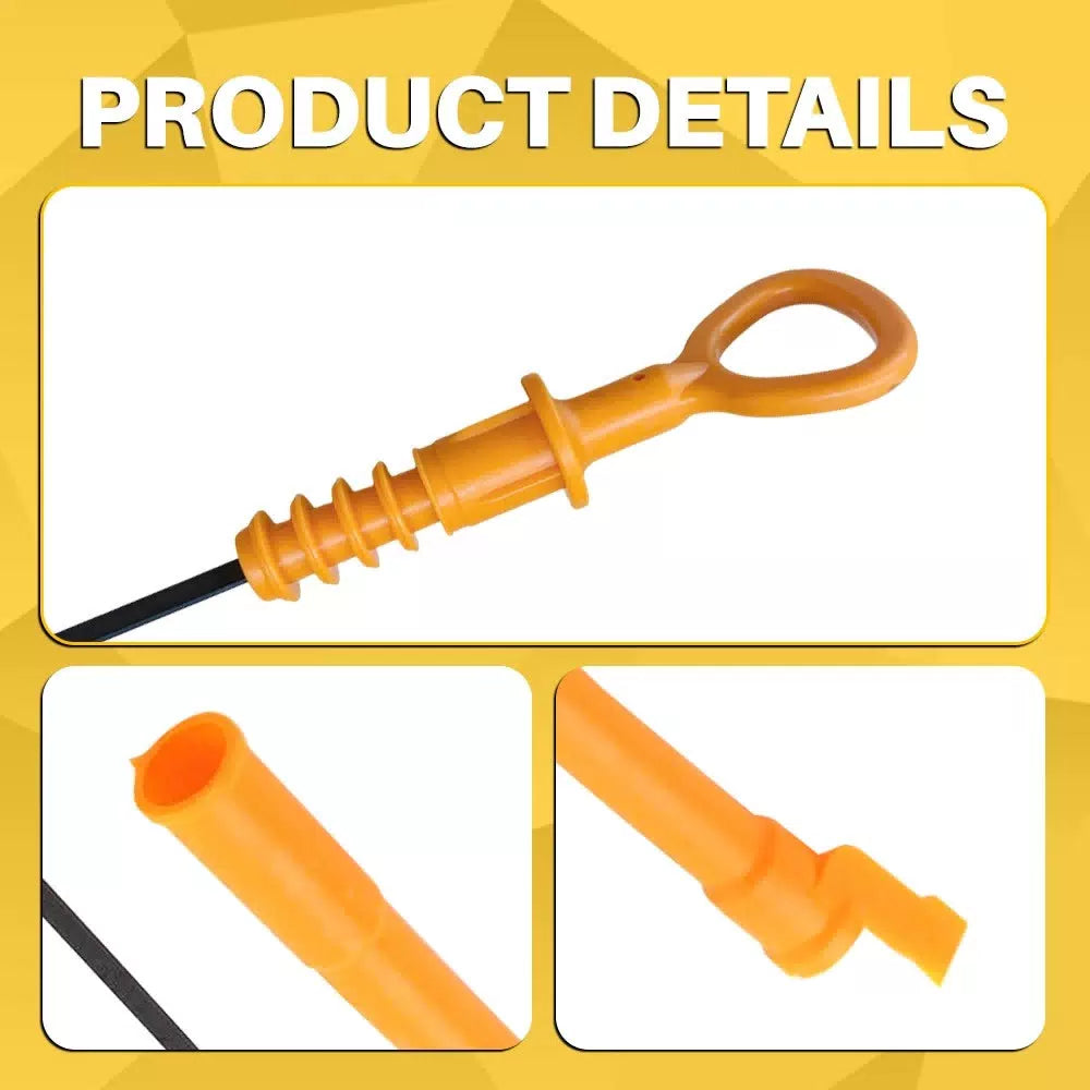 Oil Level Dipstick Dip Stick Tube for Volkswagen 1999-05 Beetle/00-06 Golf 1.8 A 6B93BC-57 [6]
