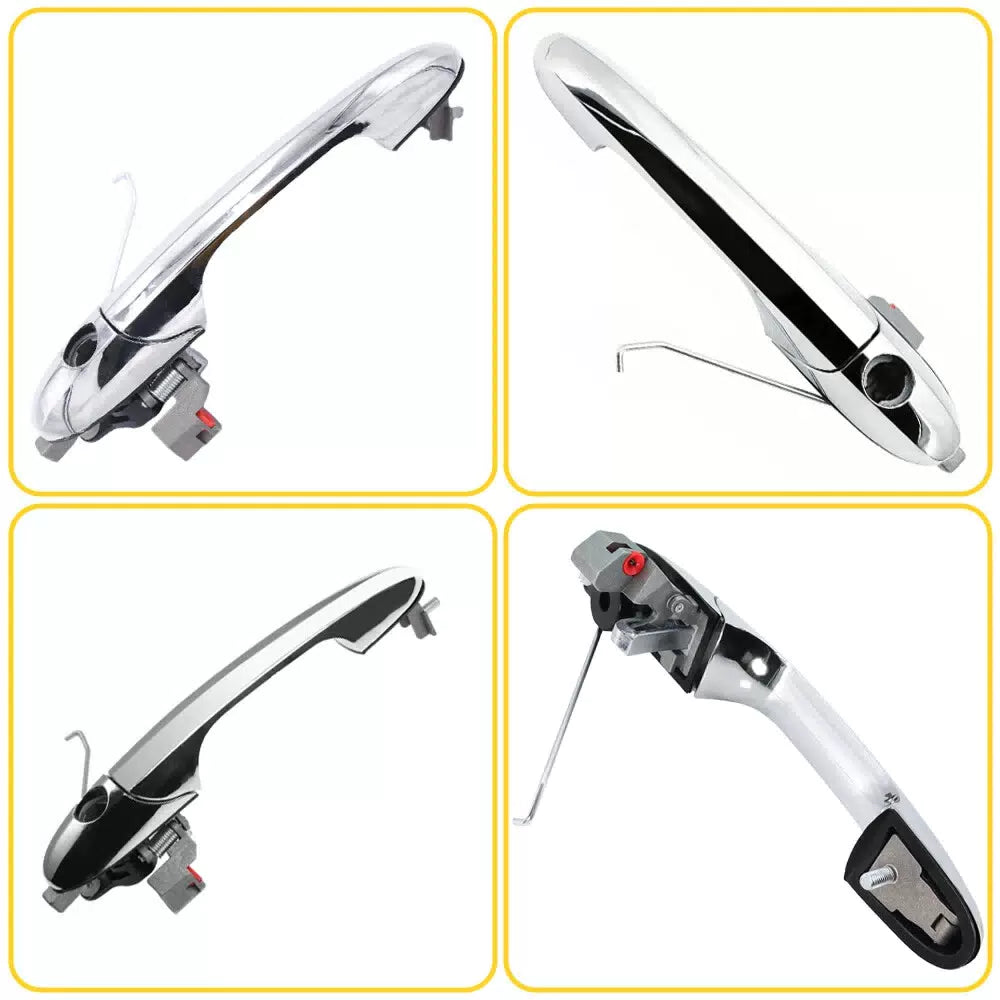 Outer Door Handle Fit For 2012-2019 Fiat 500 Front Left Driver Side Chrome A 6B93BC-57 [3]
