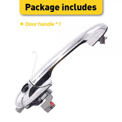 Outer Door Handle Fit For 2012-2019 Fiat 500 Front Left Driver Side Chrome A 6B93BC-57 [4]