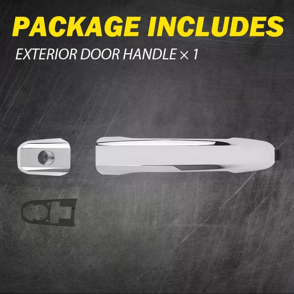 Outer Door Handle For 2014-2022 Chevrolet Silverado 1500 Chrome Front Left EOA 6B93BC-57 [10]