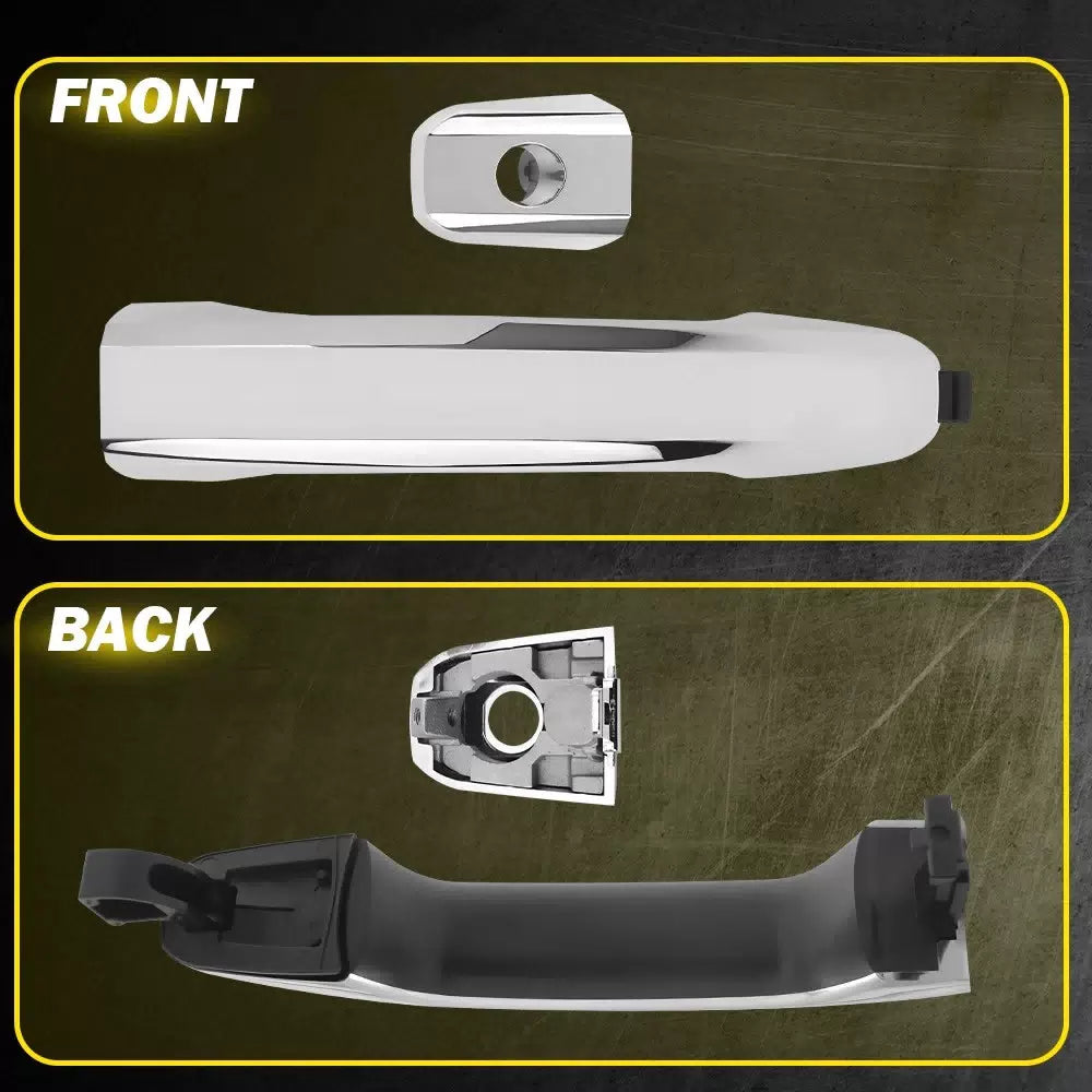 Outer Door Handle For 2014-2022 Chevrolet Silverado 1500 Chrome Front Left EOA 6B93BC-57 [5]
