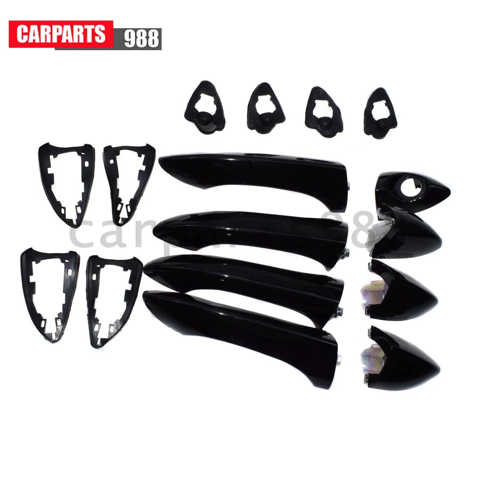 Outside Door Handle Front Rear LH RH For 2000-06 BMW X5 51218257737 51218257738 6B93BC-57 [2]