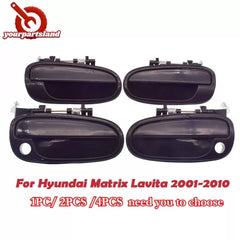 Outside Door Handle Front Rear LH RH For Hyundai Matrix Lavita 01-10 82660-17000 6B93BC-57 [1]