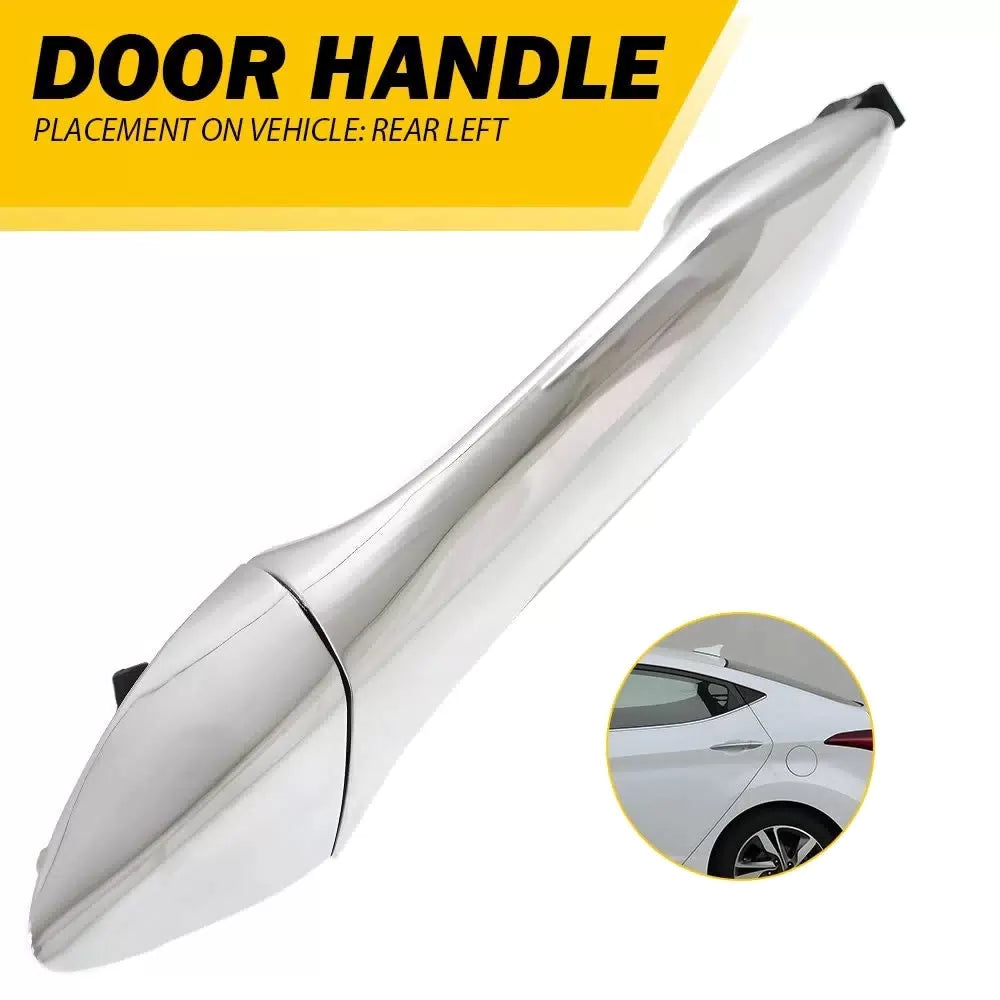 Outside Door Handle Rear Driver Side Fit 2011-16 Hyundai Elantra 836523X020-PFM 6B93BC-57 [11]