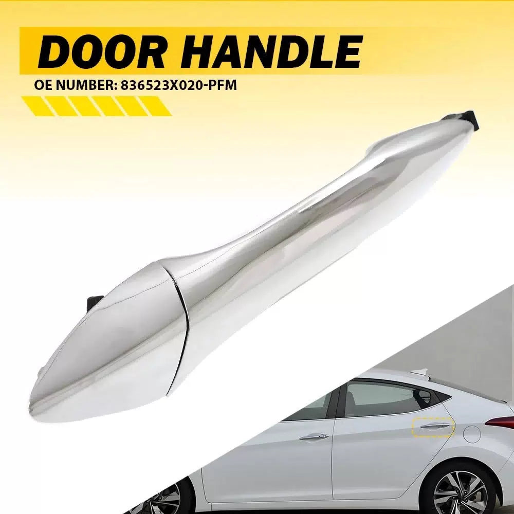 Outside Door Handle Rear Driver Side Fit 2011-16 Hyundai Elantra 836523X020-PFM 6B93BC-57 [1]