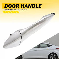 Outside Door Handle Rear Driver Side Fit 2011-16 Hyundai Elantra 836523X020-PFM 6B93BC-57 [1]