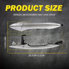 Outside Door Handle Rear Driver Side Fit 2011-16 Hyundai Elantra 836523X020-PFM 6B93BC-57 [4]