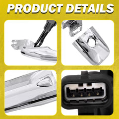 Outside Exterior Door Handle Black Front Driver Side For 2017-20 Nissan Rogue EA 6B93BC-57 [3]