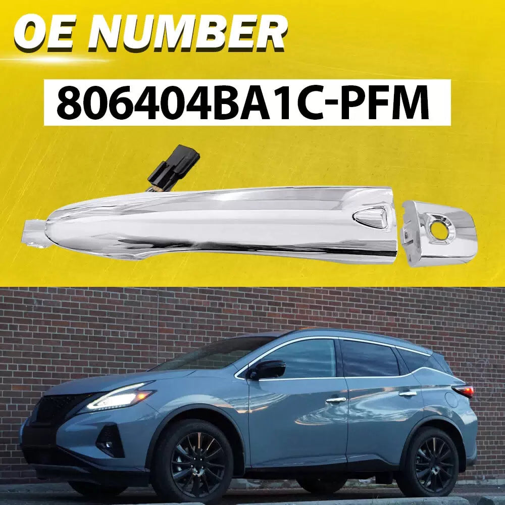 Outside Exterior Door Handle Black Front Driver Side For 2017-20 Nissan Rogue EA 6B93BC-57 [8]