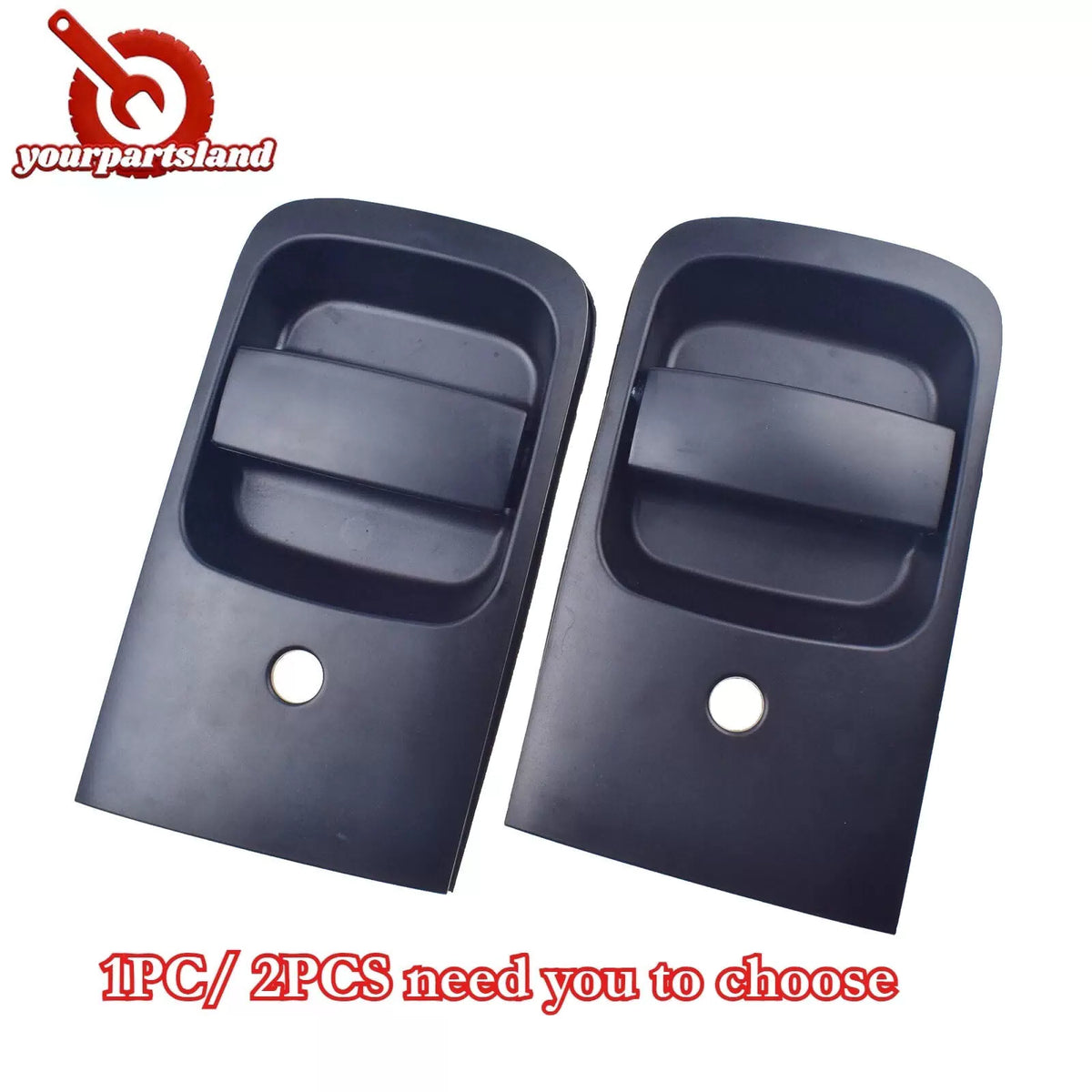 Outside Sliding Door Handle W/ Keyhole For 2007-2019 Hyundai Grand Starex H1 6B93BC-57 [1]