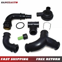 PCV Crankcase Vent Valve & Breather Hose Kit For Audi A4 Quattro VW Passat 6B93BC-57 [1]
