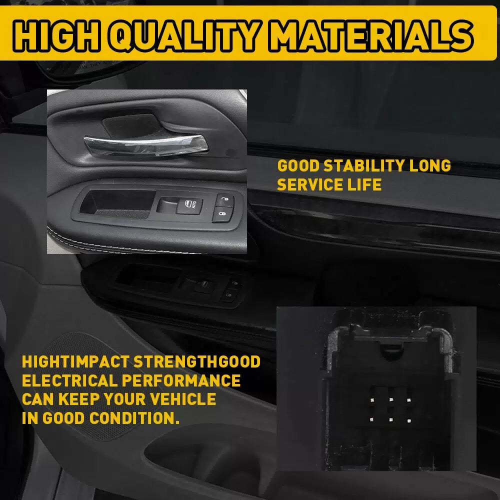 POWER WINDOW DOOR LOCK SWITCH PASSENGER SIDE FOR 2014-2019 JEEP GRAND CHEROKEE 6B93BC-57 [7]