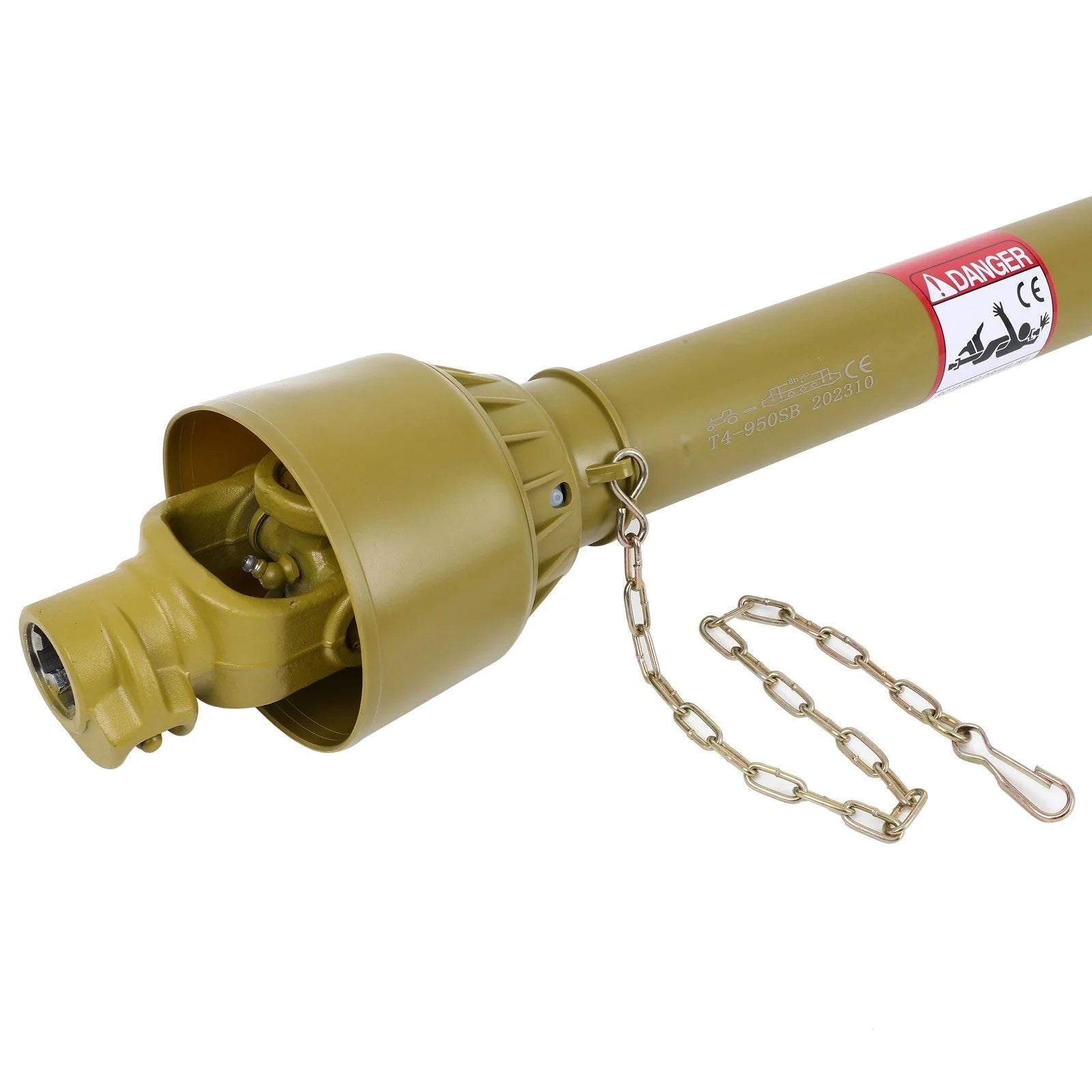 PTO Driveline 37 3/8" 950 mm Mower Tiller Brush Cutter 4S Tri Tube Tractor 6B93BC-57 [11]