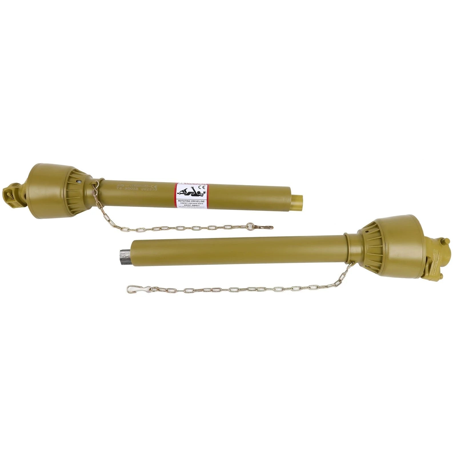 PTO Driveline 37 3/8" 950 mm Mower Tiller Brush Cutter 4S Tri Tube Tractor 6B93BC-57 [9]