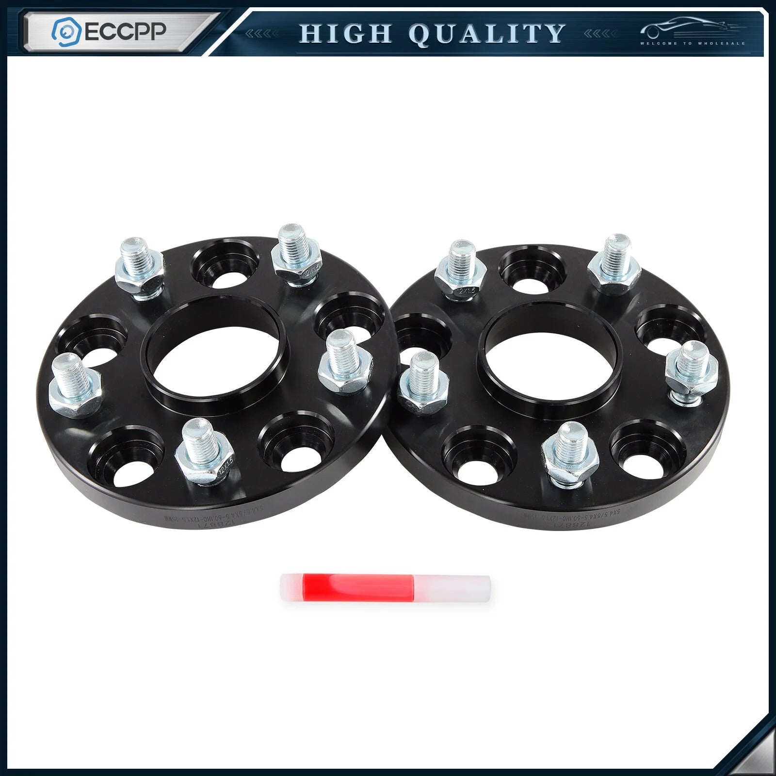 Pair 15mm 5x4.5 Hub Centric Wheel Spacers For Toyota Tacoma RAV4 Lexus IS250 KOEEP [1]