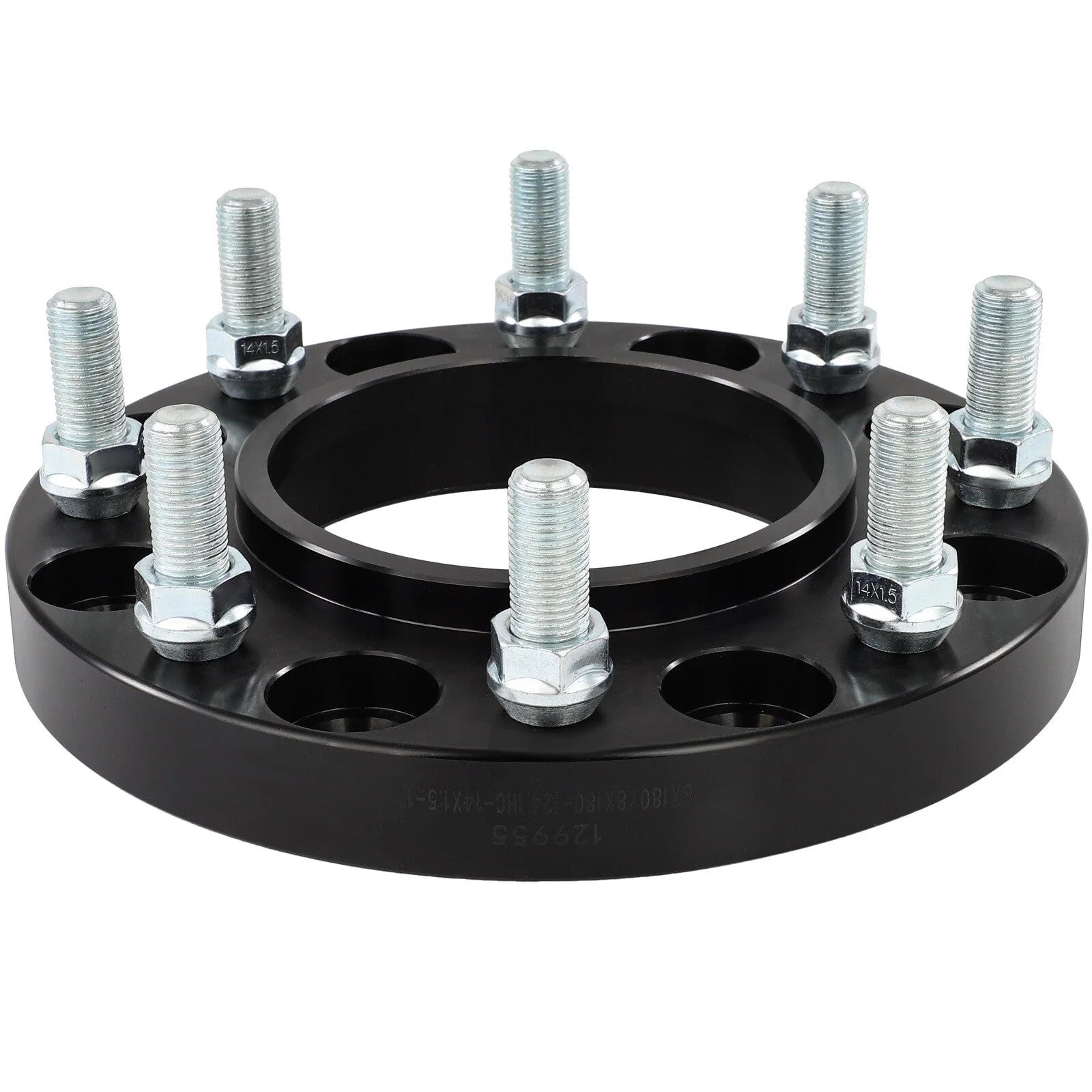 Pair 1" 8x180 Hub Centric Wheel Spacers For Chevy Silverado 2500 HD Front Only 6B93BC-57 [7]