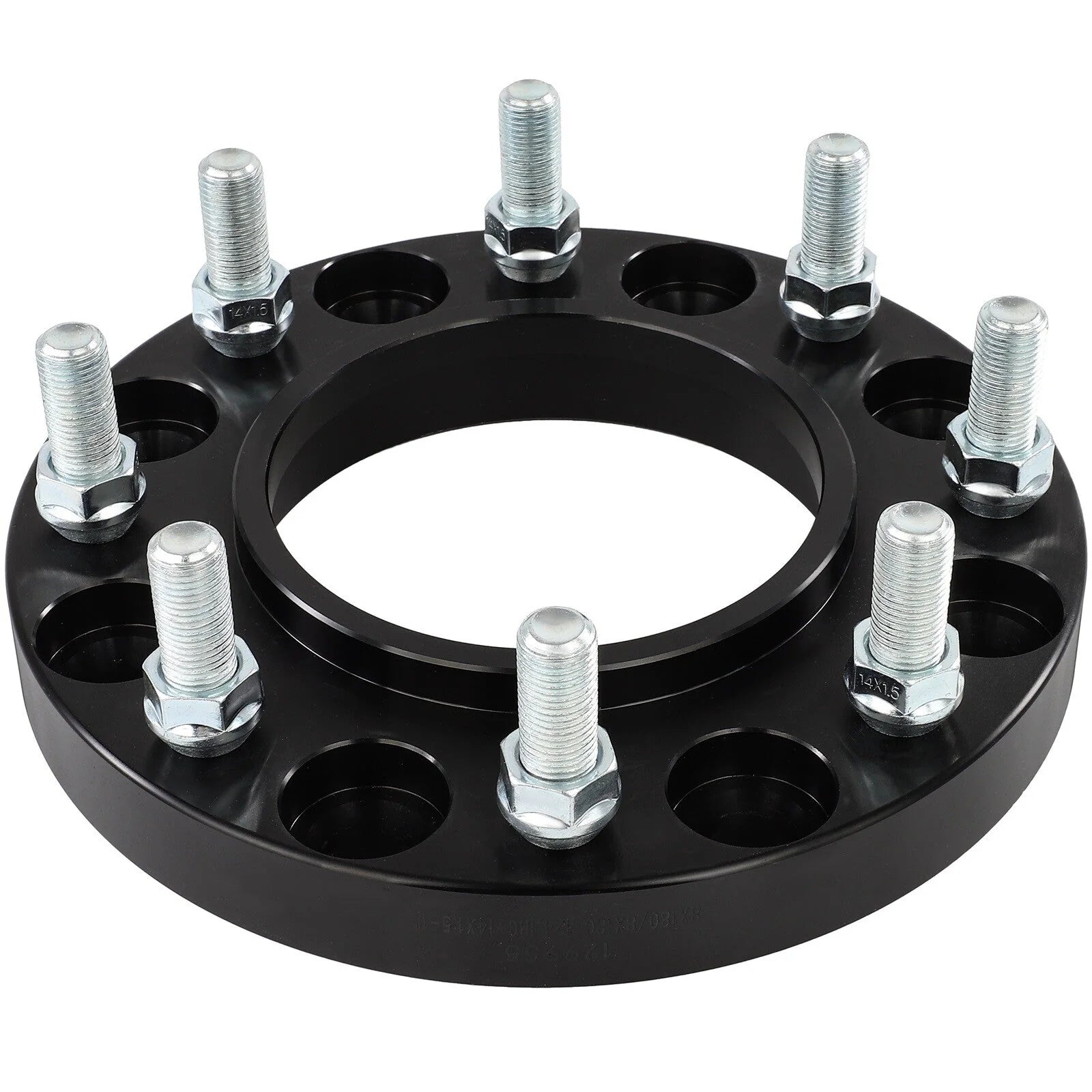 Pair 1" 8x180 Hub Centric Wheel Spacers For Chevy Silverado 2500 HD Front Only 6B93BC-57 [8]