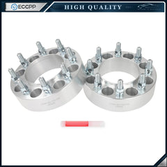 Pair 2 inch 8x6.5 Hub Centric Wheel Spacers 14x1.5 For 2013-2024 Ram 2500 3500 6B93BC-57 [1]