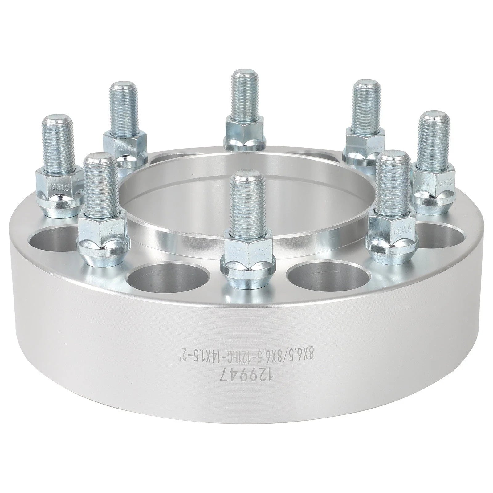 Pair 2 inch 8x6.5 Hub Centric Wheel Spacers 14x1.5 For 2013-2024 Ram 2500 3500 6B93BC-57 [7]