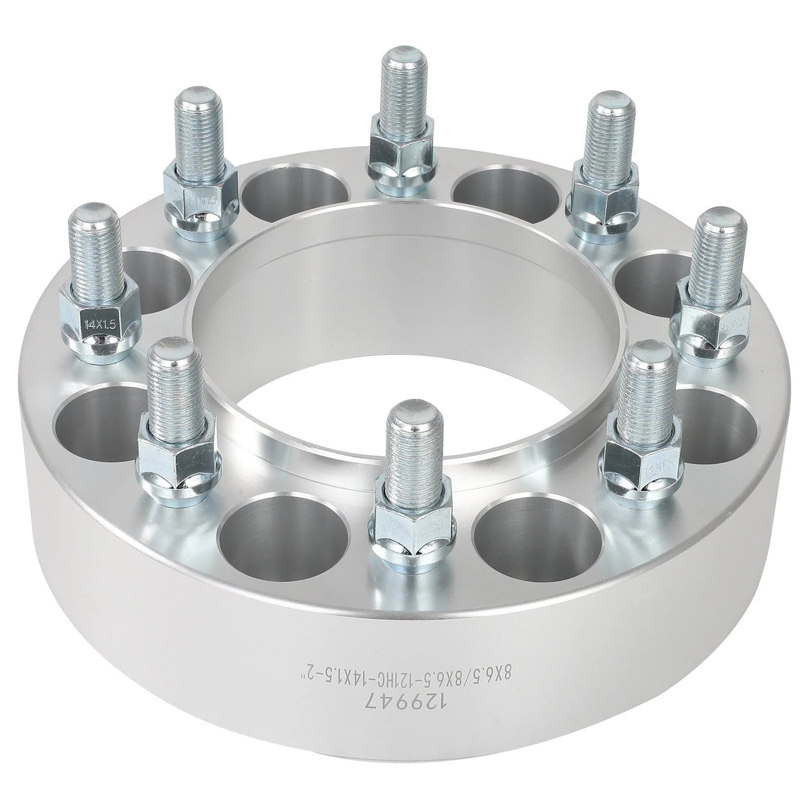 Pair 2 inch 8x6.5 Hub Centric Wheel Spacers 14x1.5 For 2013-2024 Ram 2500 3500 6B93BC-57 [8]