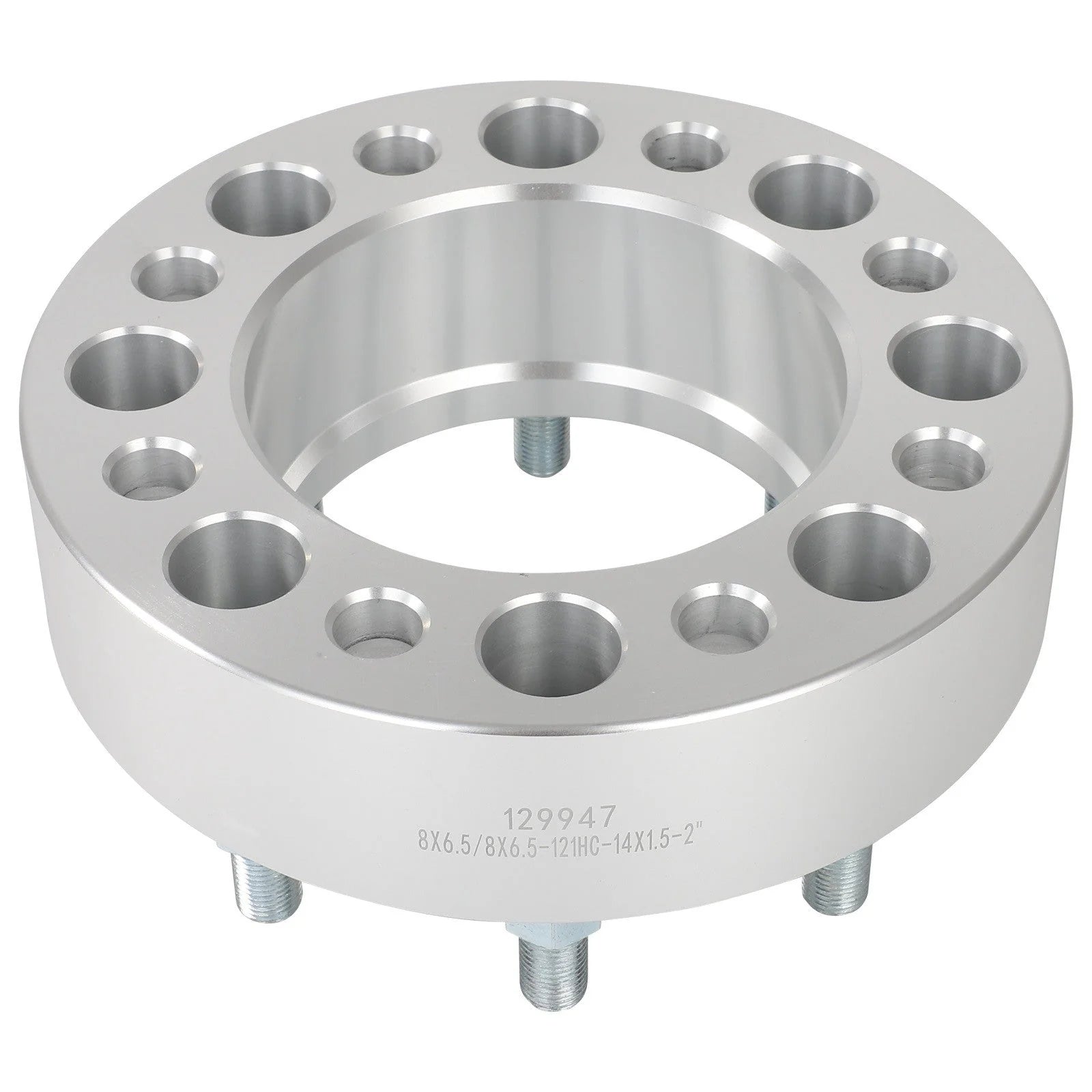 Pair 2 inch 8x6.5 Hub Centric Wheel Spacers 14x1.5 For 2013-2024 Ram 2500 3500 6B93BC-57 [9]
