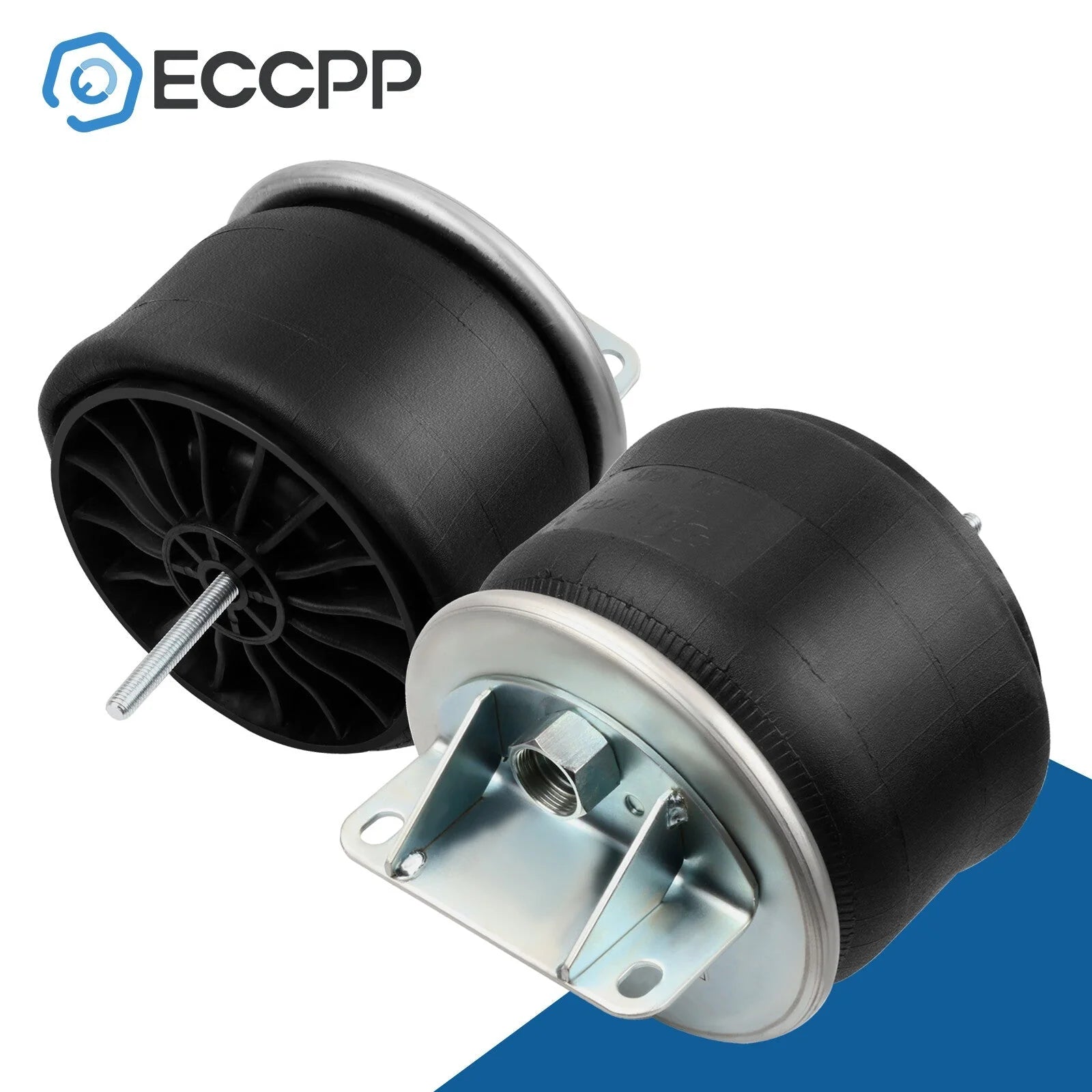 Pair Air Suspension Air Springs W01-358-9541 For PACCAR ContiTech Kenworth 6B93BC-57 [1]