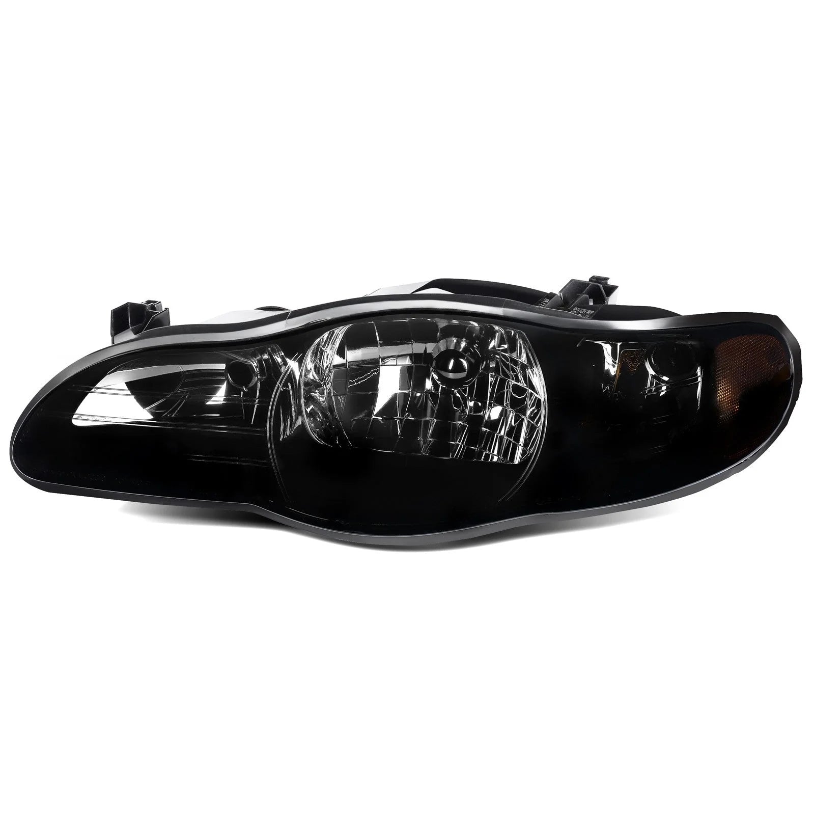 Pair Black Headlights Assembly For 2000-2005 Chevy Monte Carlo Couple 2-Door 6B93BC-57 [2]