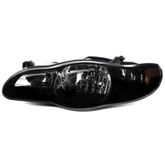 Pair Black Headlights Assembly For 2000-2005 Chevy Monte Carlo Couple 2-Door 6B93BC-57 [2]