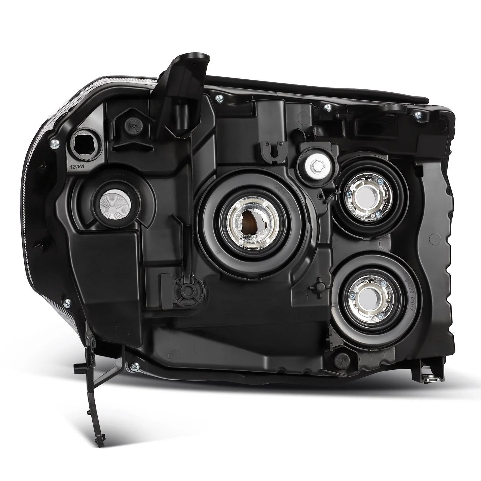 Pair Black Housing Clear Lens Headlights Assembly For Honda Pilot 2009-2011 3.5L 6B93BC-57 [7]