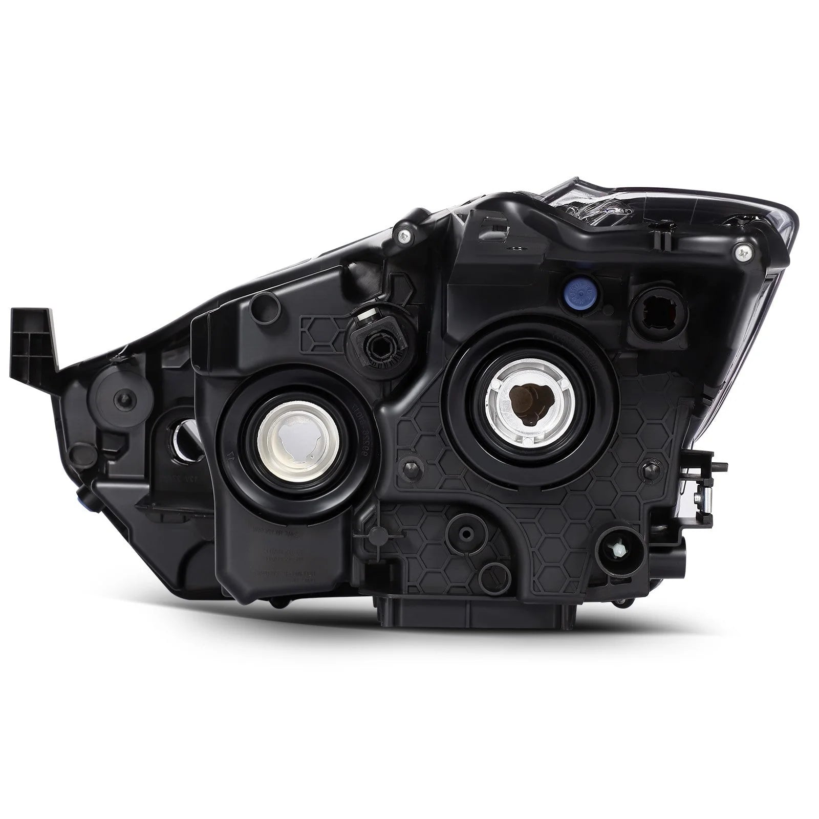 Pair Black Housing Headlights Assembly For Nissan For Kicks 2017-2020 1.6L KOEEP [5]