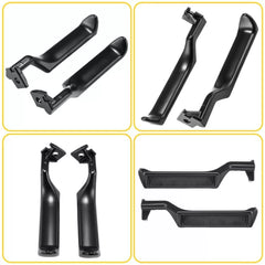 Pair Black Metal Inside Door Handles LH RH For 87-96 Ford F150 F250 F350 Truck 6B93BC-57 [3]