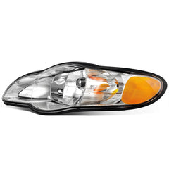 Pair Chrome Headlights Assembly For 2000-2005 Chevy Monte Carlo Couple 2-Door 6B93BC-57 [4]