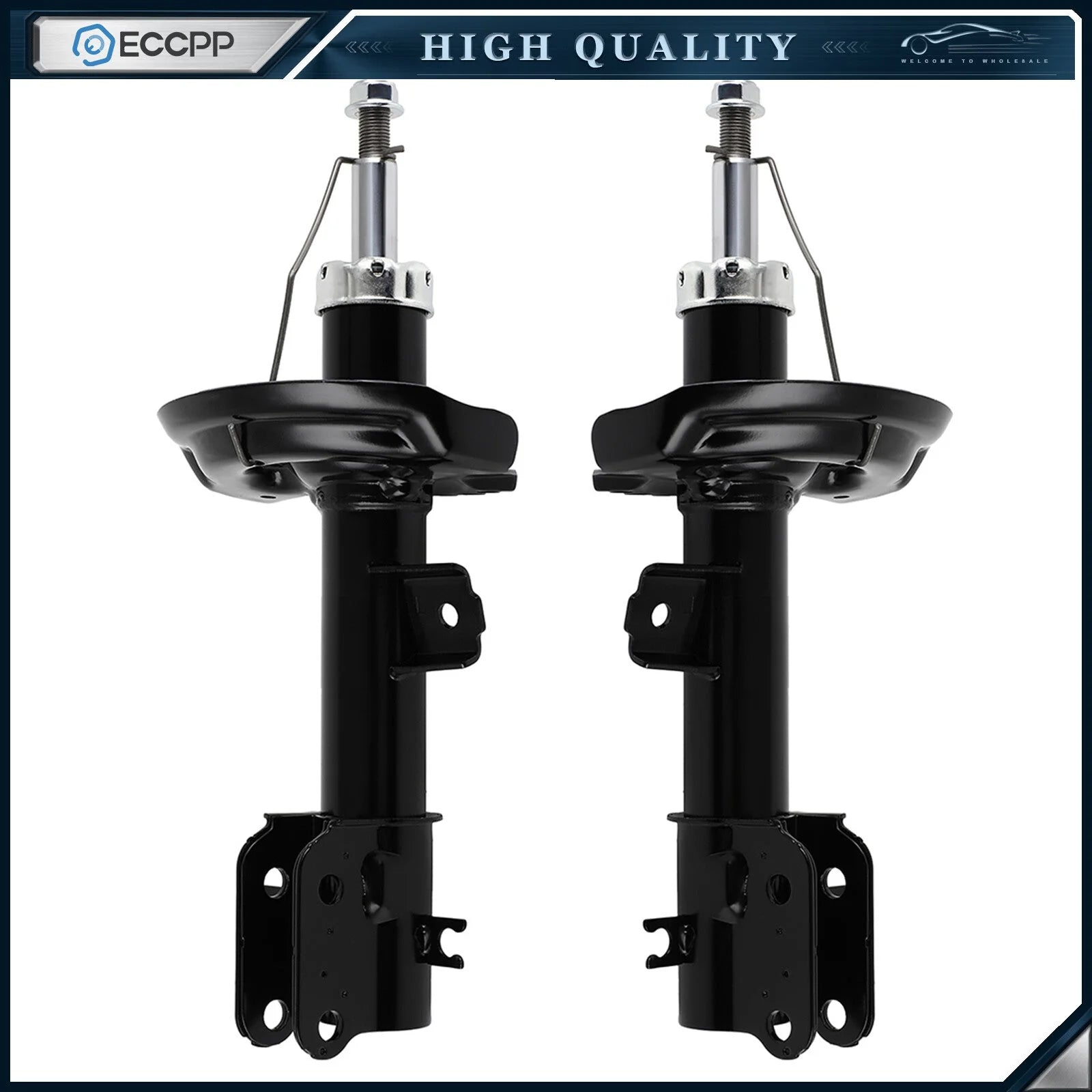 Pair For Chevrolet Spark 2012-2017 Chevrolet Beat 2018-2020 Front Shock Struts KOEEP [1]