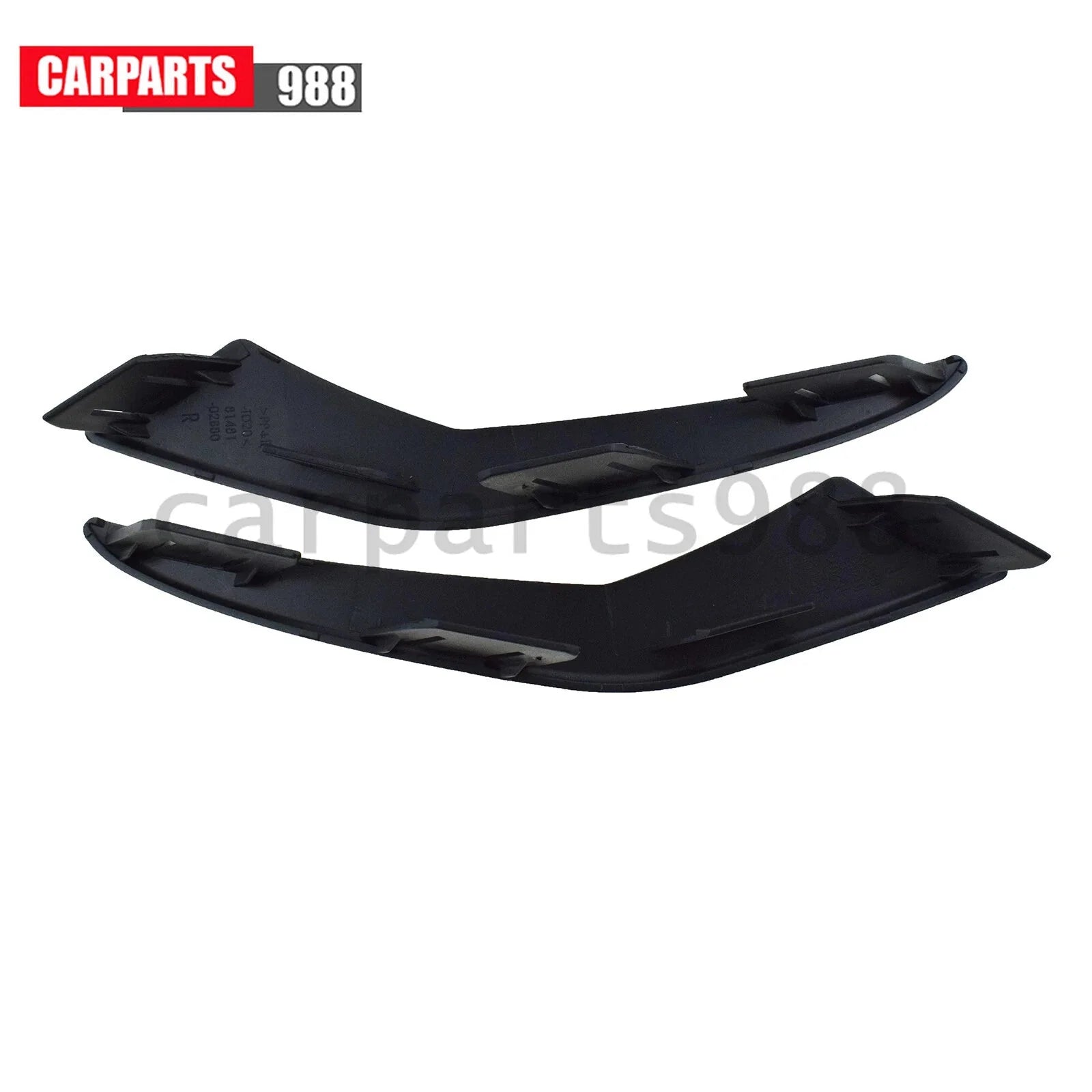 Pair Front Bumper Fog Cover Bezel For 20-22 Toyota Corolla 8148202840 8148202850 6B93BC-57 [6]