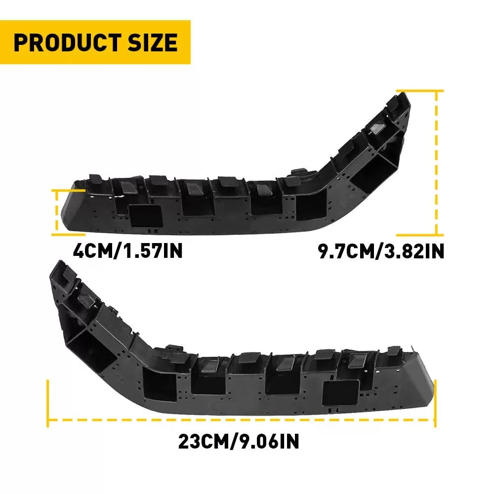 Pair Front Bumper Retainer Bracket for Honda 2016-2021 Civic Left Right Side EOA 6B93BC-57 [3]