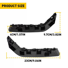 Pair Front Bumper Retainer Bracket for Honda 2016-2021 Civic Left Right Side EOA 6B93BC-57 [3]