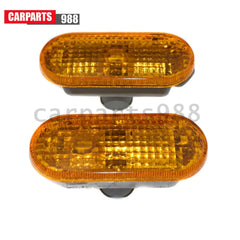 Pair Front Left Right Turn Signal Marker Light Amber For Golf Passat 3B0949117B 6B93BC-57 [1]