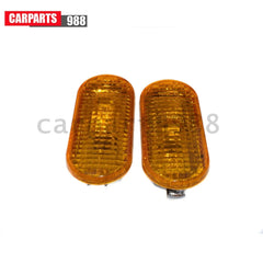 Pair Front Left Right Turn Signal Marker Light Amber For Golf Passat 3B0949117B 6B93BC-57 [2]
