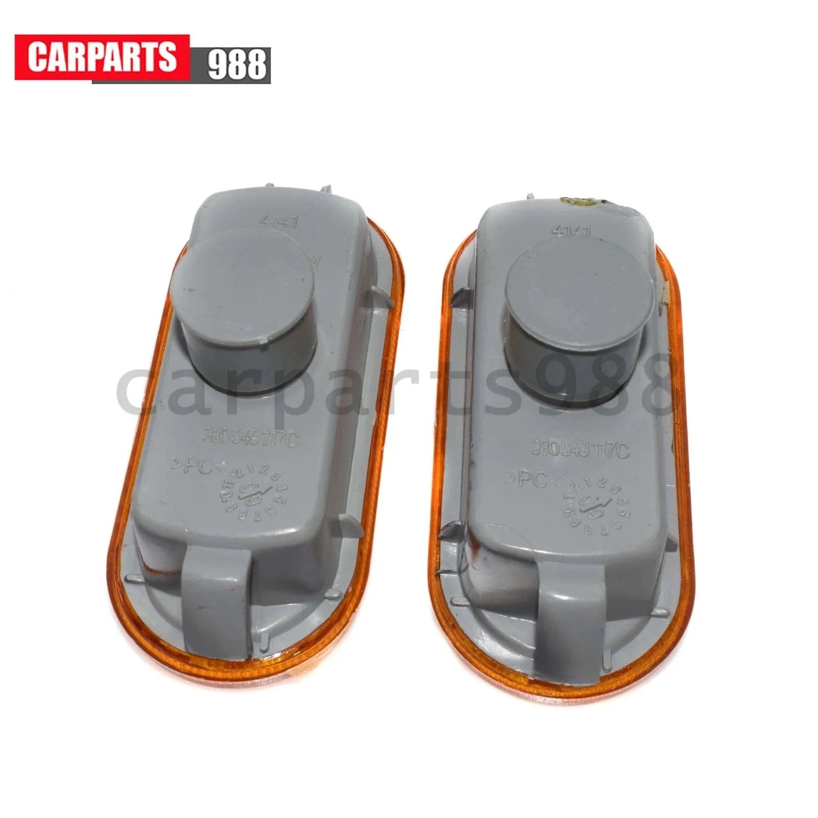 Pair Front Left Right Turn Signal Marker Light Amber For Golf Passat 3B0949117B 6B93BC-57 [7]