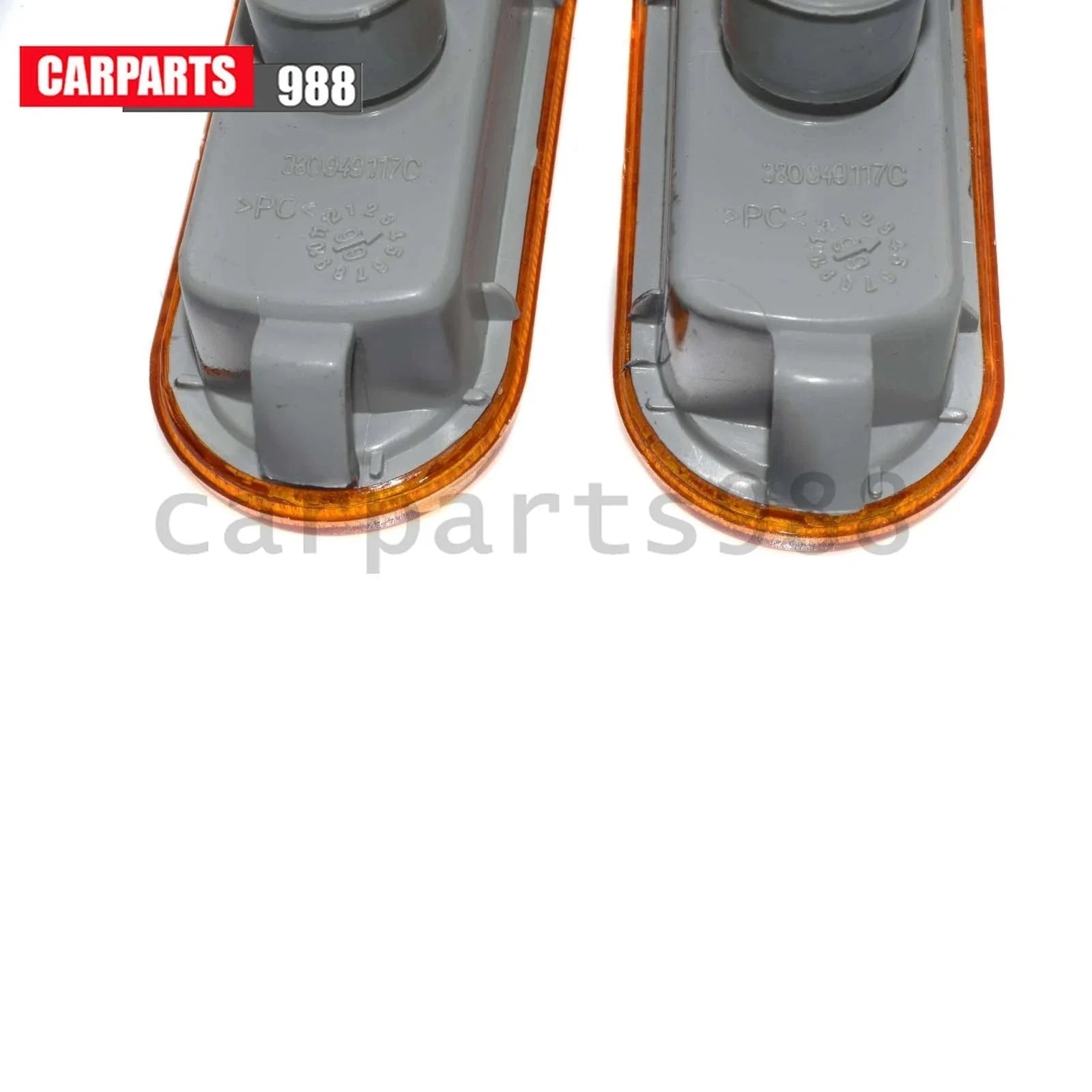 Pair Front Left Right Turn Signal Marker Light Amber For Golf Passat 3B0949117B 6B93BC-57 [8]