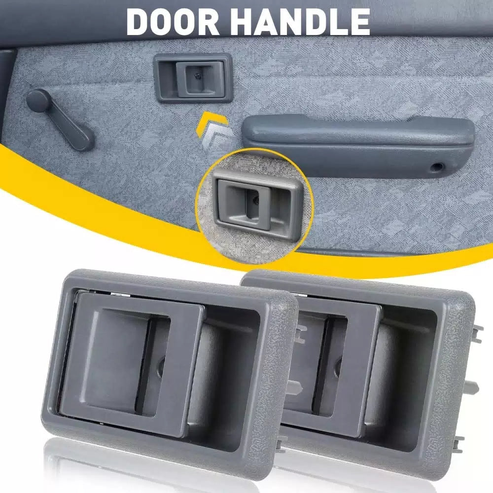 Pair Handle Inside 1995-2000 For Tacoma Truck Grey Inner Interior Door Handles 6B93BC-57 [1]
