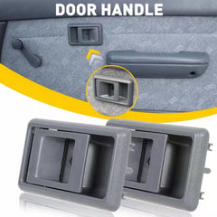 Pair Handle Inside 1995-2000 For Tacoma Truck Grey Inner Interior Door Handles 6B93BC-57 [1]