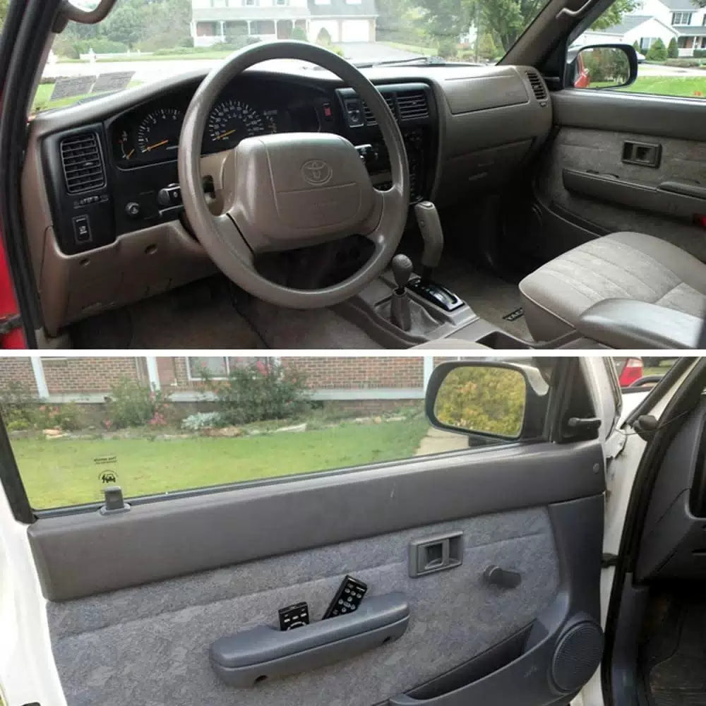Pair Handle Inside 1995-2000 For Tacoma Truck Grey Inner Interior Door Handles 6B93BC-57 [8]