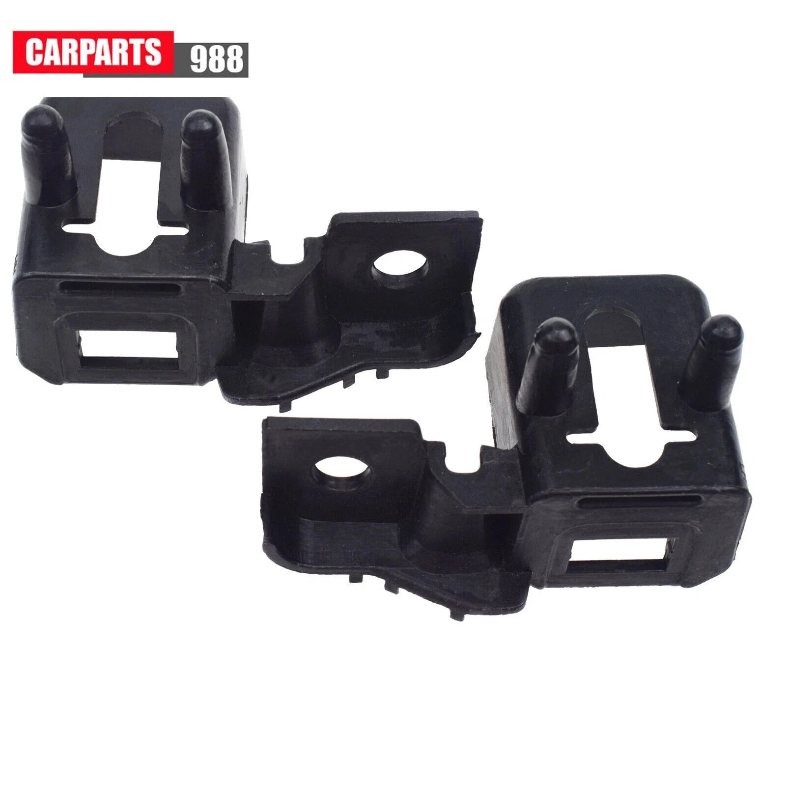 Pair Headlight Mount Bracket For 2013-16 Ford Fusion MKZ DS7Z16758C DS7Z16758D 6B93BC-57 [1]
