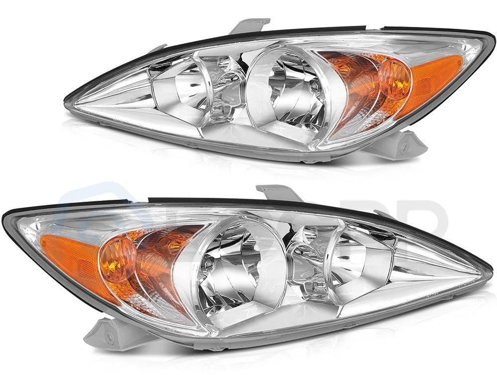 Pair Headlights Assembly For 02-04 Toyota Camry Headlamps Assembly Replacement 6B93BC-57 [2]
