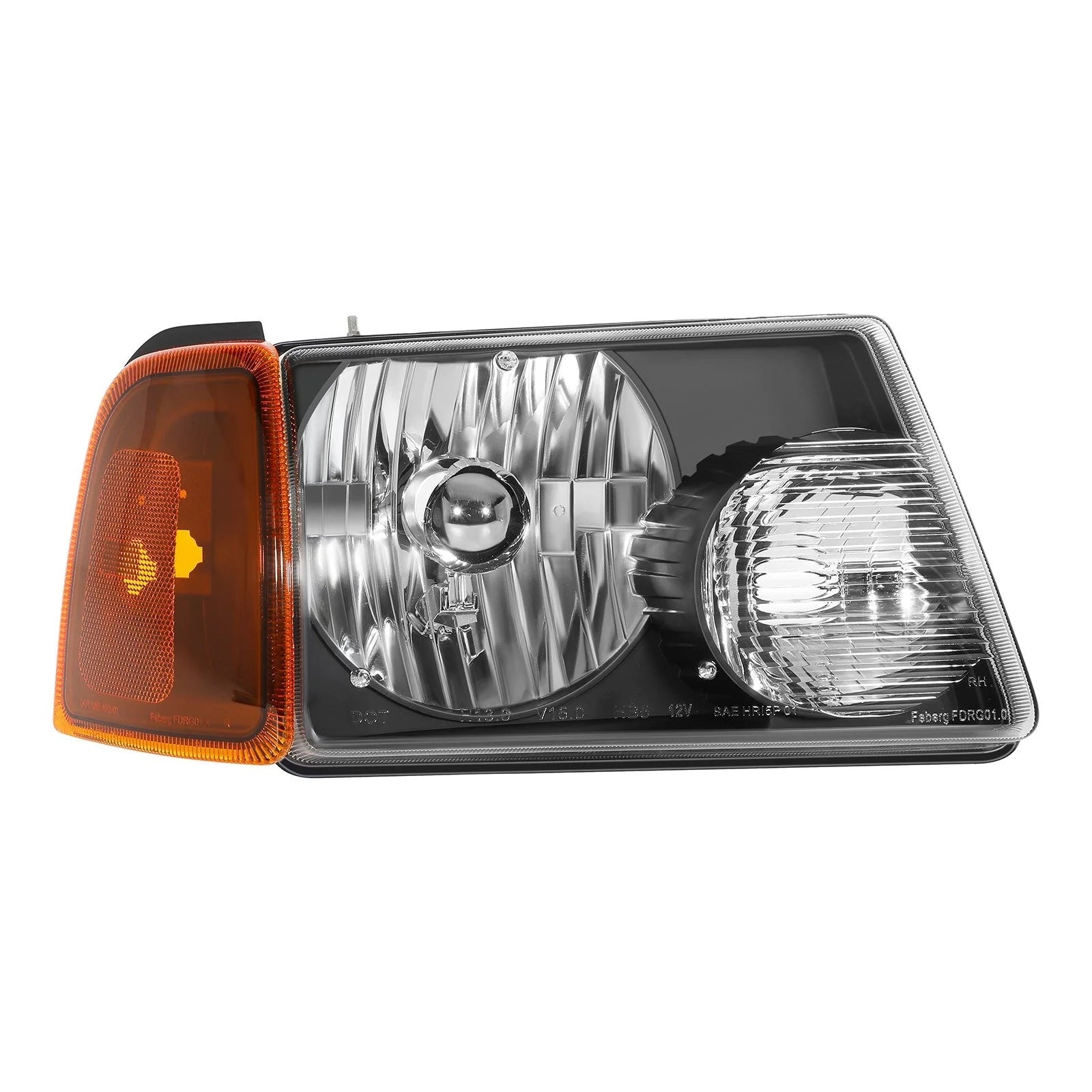 Pair Headlights Assembly For 2001-2011 Ford Ranger Headlamp Assembly Reflector KOEEP [6]
