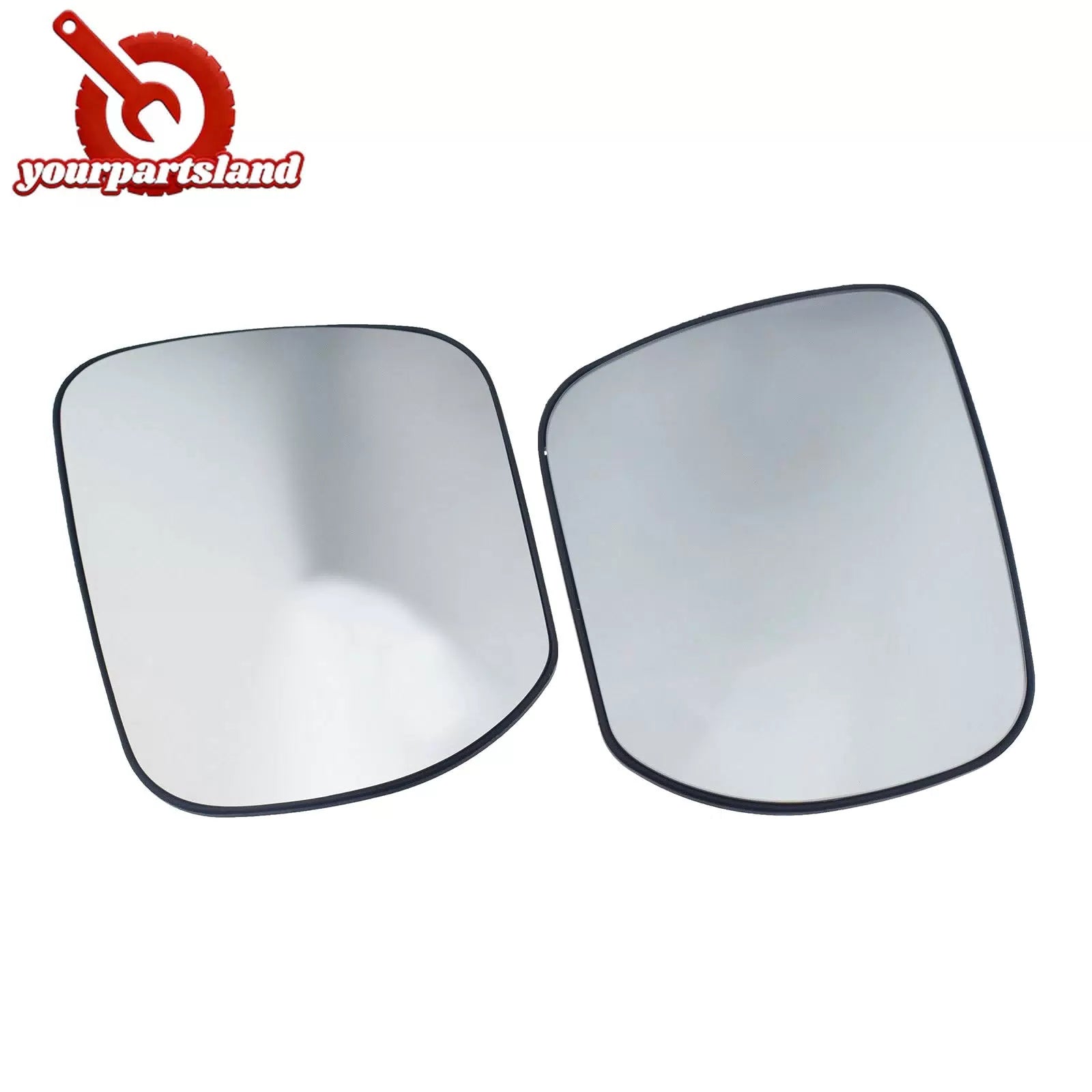 Pair Heated Mirror Glass with Backing Plate for Suzuki Grand Vitara 2005-2015 6B93BC-57 [10]