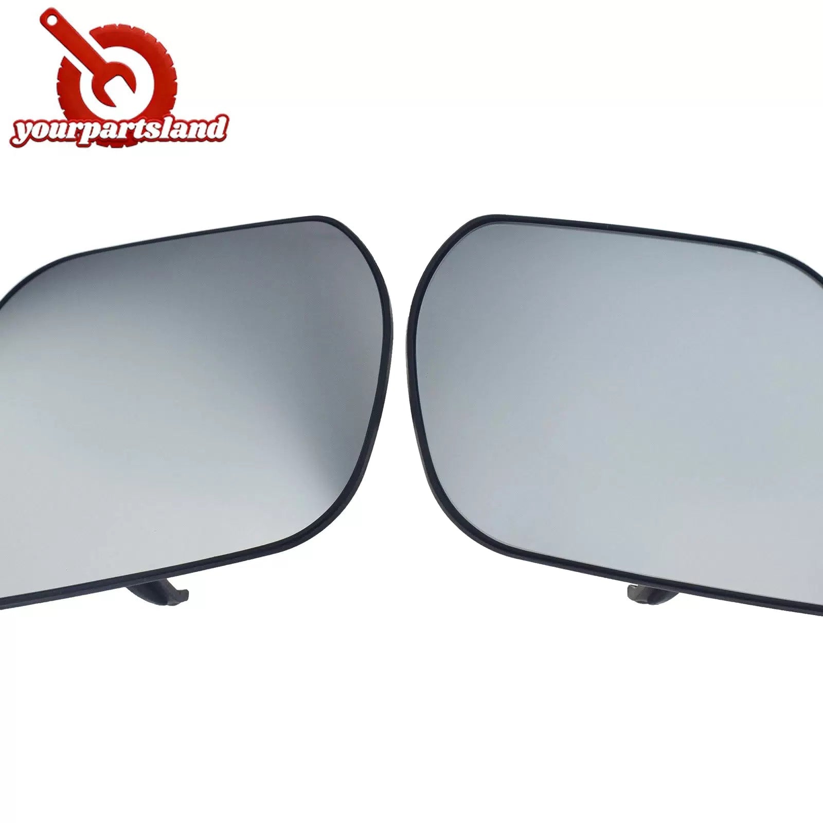 Pair Heated Mirror Glass with Backing Plate for Suzuki Grand Vitara 2005-2015 6B93BC-57 [4]