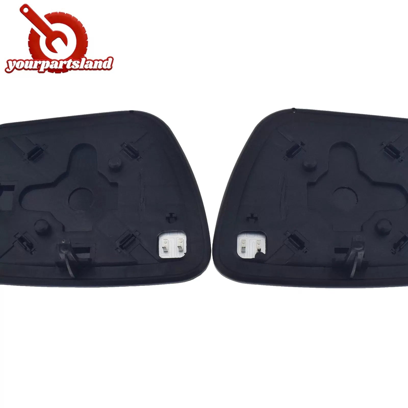 Pair Heated Mirror Glass with Backing Plate for Suzuki Grand Vitara 2005-2015 6B93BC-57 [6]